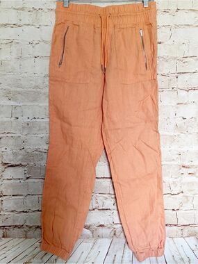 Athleta linen jogger pants